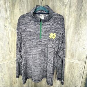 Notre Dame Quarter Zip Pullover